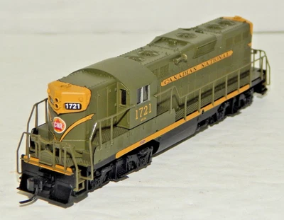 Atlas - Spur N #11000 CN EMD GP7 Lok #1721 - gebraucht, top - Bild 1 von 4