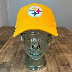 NFL Pittsburgh Steelers Reebok Team Apparel 90s VTG Embroidered Adjustable Hat - Picture 1 of 7
