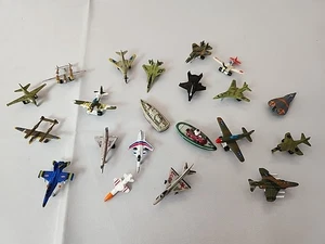 VTG Micro Machines 21 Pc Lot Planes, Jets, Boats, Missile Rare! Some Pcs Missing - Picture 1 of 12