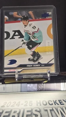 2023-24 Upper Deck Extended Series - All-Star Team Troy Terry #695 Deluxe /250 - Image 1 of 2