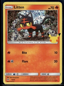 Litten -15/025 Promo McDonald's 25th Anniversary Holo - Picture 1 of 2