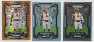 2024 Prizm Draft Picks Jer'zhan Newton rookie card lot / Orange Pulsar / Silver - Picture 1 of 1