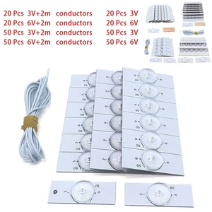 R��tro��clairage LED longue dur��e avec lentille optique pour r��paration TV LED - Afbeelding 1 van 26
