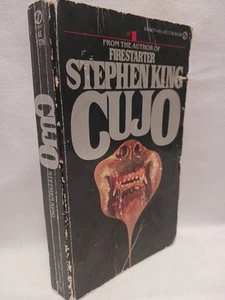 Cujo Stephen King Vtg Signet Paperback First Edition 1st Printing Horror Dogs - Picture 1 of 24