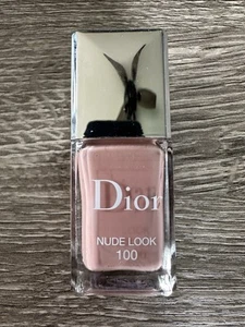 Christian Dior Vernis Nail Polish #100 Nude Look - Full Size 0.33oz NEW NWOB - Picture 1 of 1