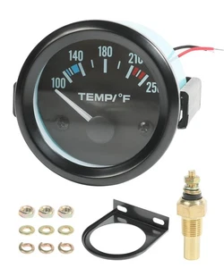 2" 52mm Wassertemperaturanzeige, 100-250°F Wassertemperaturanzeige, Autozubehör Auto... - Bild 1 von 7