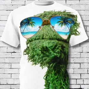 Oscar the Great - Rave Shirt EDM Music Festival Techno Acid House Dance Unisex M - Picture 1 of 3