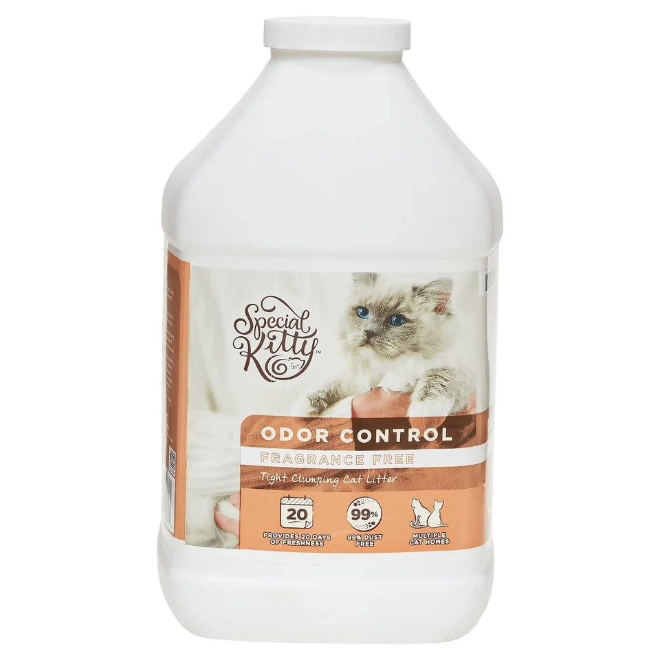 8pk Special Kitty Scoopable Fragrance Clumping Cat Litter 14 LB