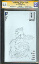 DARK KNIGHT III: THE MASTER RACE #1 CGC 9.8 WHITE PAGES // FRANK MILLER SKETCH