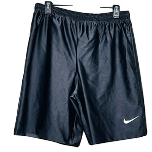 Nike Juniors Size Large Vintage Black Dry Fit Drawstring Elastic Waist Shorts￼ - Picture 1 of 13