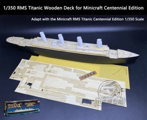 1/350 RMS Titanic Wooden Deck for Minicraft Centennial Edition 11318 - Picture 1 of 4
