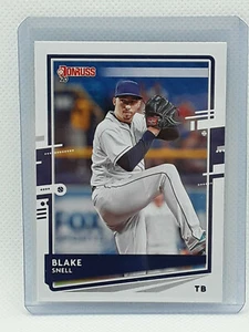 Blake Snell 2020 Donruss Baseball #175 Tampa Bay Rays - Picture 1 of 2