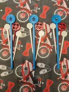 Vintage Swizzle Stick Drink Stirrers Lot Of 4 Hotel Airline Casino Cruise Ship🍹 - Picture 1 of 3