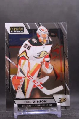 John Gibson #116 2023-24 O-Pee-Chee Platinum Anaheim Ducks - Image 1 of 2