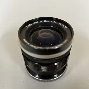 Canon FL 35mm f/2.5 Wide Angle Lens for 35mm SLR Cameras IN EXCELLENT CONDITIONS - Picture 1 of 11