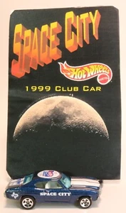 Hot Wheels Code 3 - Houston's Space City 1999 Club Car 70 Chevelle, loose - Picture 1 of 11