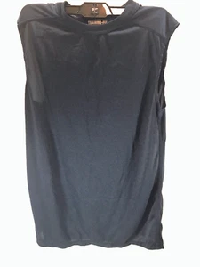 STARTER T SHIRT SLEEVELESS TEE TRAINER CORE NAVY REG FIT MEN'S SMALL 34-36 NWOT - Picture 1 of 4
