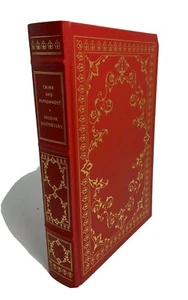 Crime And Punishment ~ Feodor Dostoevsky ~ The Franklin Library 1982 - Picture 1 of 3