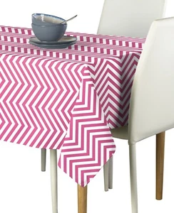 Pink Chevron Signature Tablecloths - Assorted Sizes! - Picture 1 of 1