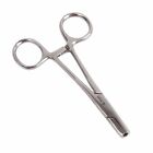 (4mm)Stainless Steel Body Piercing Pliers Piercing Forceps For Belly Button TDM