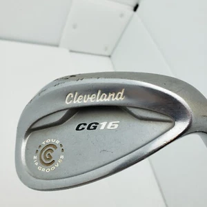 Cleveland CG16 56°-14 Sand Wedge Zip Grooves Wedge Flex Steel Golf Pride Grip - Picture 1 of 10