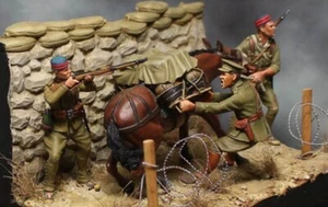 Igueriben Rif Guerra 1921 Soldado Español Juguete Pintado Soldado Preventa | Arte - Imagen 1 de 3