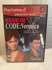 Resident Evil Code: Veronica X (Sony PlayStation 2 2001) PS2 CIB Complete TESTED