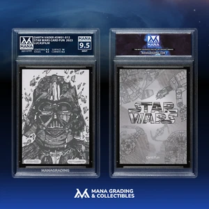 2023 Card.Fun Star Wars Global Art Series Darth Vader #SW01-012 Mana Graded 9.5 - Picture 1 of 1