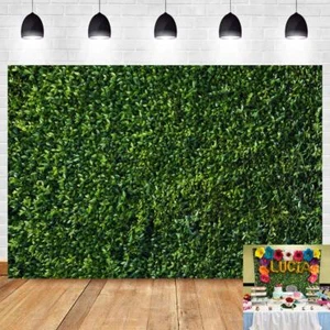 Green Leaves Photography Backdrops Spring Nature Outdoorsy Newborn Baby Showe... - Picture 1 of 6