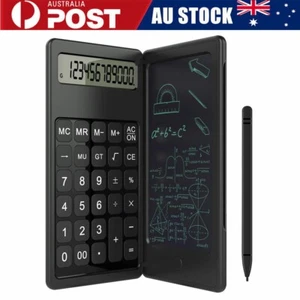 12-digit Desktop Calculators with Writing Tablet Large LCD Display for Office AU - Picture 1 of 11