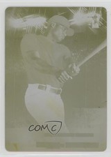 2011 Playoff Contenders Printing Plate Yellow 1/1 Robinson Cano #4 0af