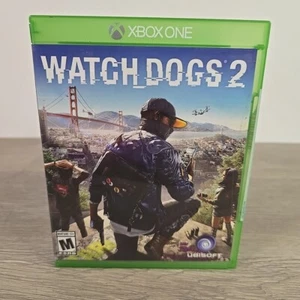 Watch Dogs 2 - Microsoft Xbox One Video Game Complete CIB VGUC - Picture 1 of 7