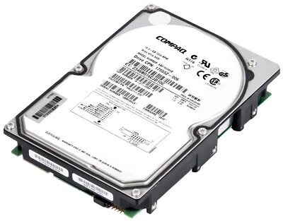 Hard Drive Compaq 175552-006 18.2GB 7.2K 2MB Ultra2 SCSI 3.5'' AB01833 - Image 1 of 3