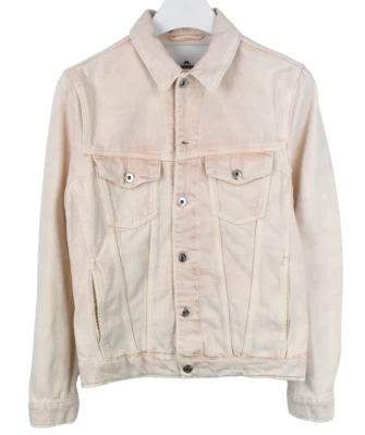 J. Lindeberg Ran Chaqueta Mujer Pequeño Difusión Collar Desteñida sin Forro Dril - Imagen 1 de 4