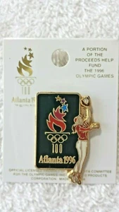 Atlanta 1996 Women's Softball PIN Official Summer Olympic USA GAMES - Picture 1 of 4