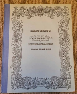 Best Fifty Currier & Ives Lithographs Small Folio Size - Hardcover - Light wear - Picture 1 of 7