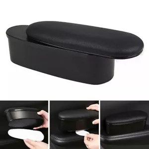 Left Armrest Organizer Box Storage Car Door Arm Rest Elbow Support Cushion Pad - Picture 1 of 12
