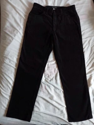 Pantalones de Pana Guess Años 90 De Colección, Frente Plano Pierna Recta Relajada, EE. UU., 31 Foto 1 de 3