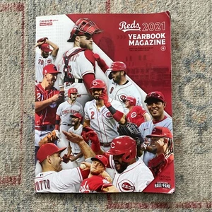 2021 CINCINNATI REDS YEARBOOK Magazine MLB PROGRAM BASEBALL Joey Votto - Used - Picture 1 of 3