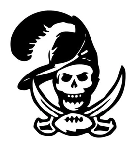 Tampa Bay Buccaneers Decal #6 5.5"x6" Choose Style, Color - Picture 1 of 2