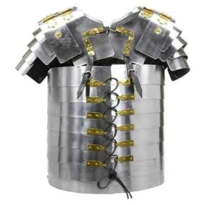 Lorica Segmentata Armatura Legionario Romana Armatura Medievale LARP Rinascimento - Foto 1 di 11
