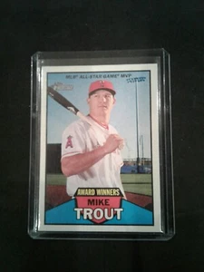 Mike Trout Angels 2016 Topps Heritage High Number Award Winners #10 ☆☆☆ nice ☆☆☆ - Picture 1 of 2