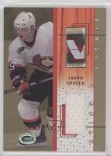 2003-04 ITG Parkhurst Rookie Stick & Jersey Gold Jason Spezza #SJ-19
