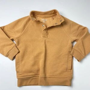 Cat & Jack Jungen 1/4 Knopf Pullover XS 4/5 Fleece - Bild 1 von 8