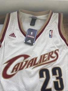 03-04 Lebron James Cleveland Cavs Mens XL Mitchell & Ness Swingman Home Jersey - Picture 1 of 10