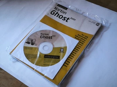 💿 Norton Ghost 2001 - original CD-ROM with manual - Immagine 1 di 4
