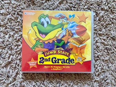 Classic Brand New Sealed CD ROM Jump Start 2nd Grade 2007 - Image 1 of 2
