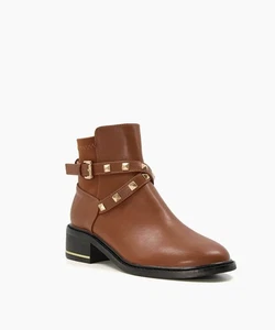 Dune London Womens Brown Ankle Boots - Picture 1 of 12