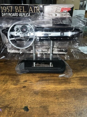 GMP 1957 Chevrolet Bel Air Dashboard Replica Black, 1:6 - Image 1 of 4