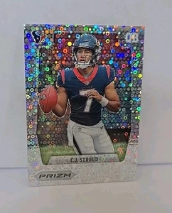 2023 Prizm C.J. Stroud Flashback Rookie RC Prizms No Huddle #PFR-2 SUPER CLEAN! - Picture 1 of 10